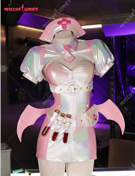 Anime Cosplay Nurse - Miccostumes Women's Buroo Cosplay Costume Nurse