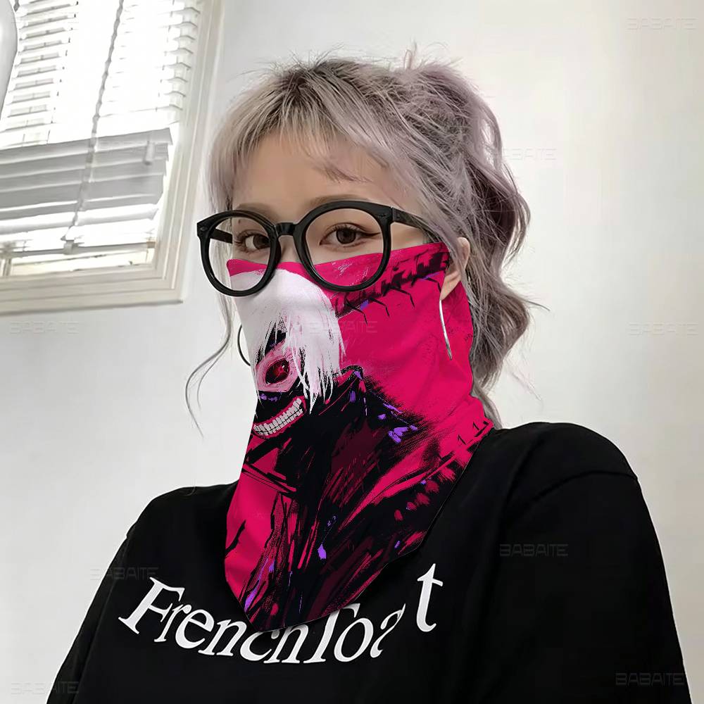 Tokyo Ghoul Mask - Japanese Anime T-Tokyo G-ghoul Scarf Breathable
