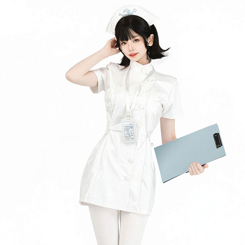 Anime Cosplay Nurse - AniLV Anime Cat Doctor Nurse Uniform