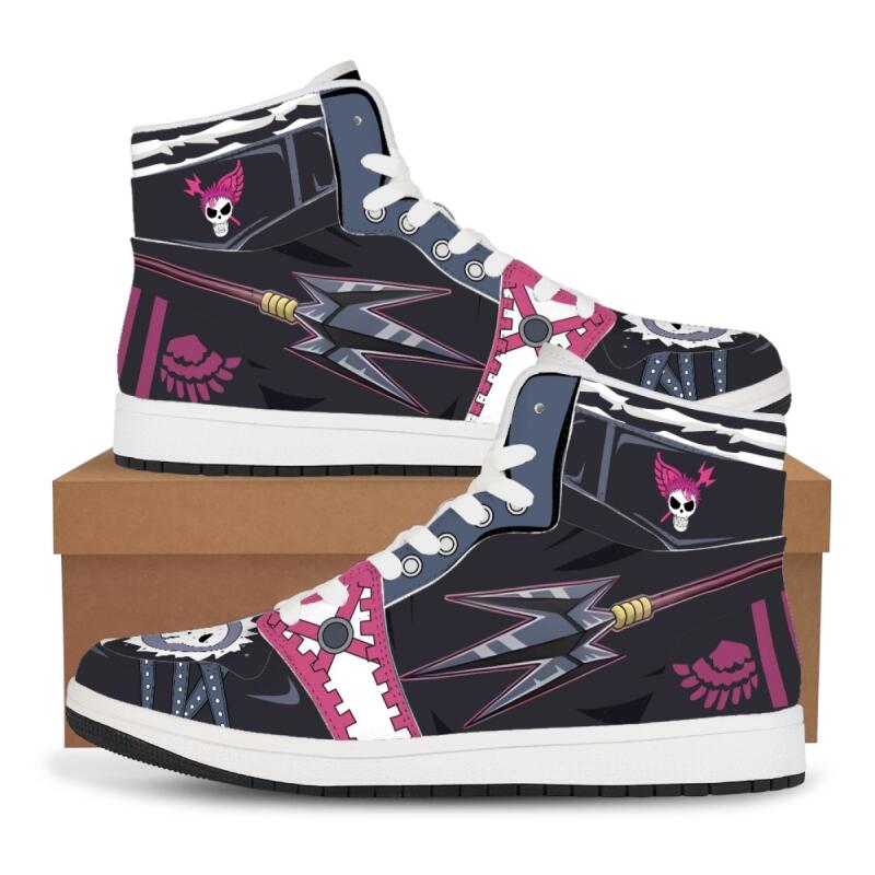 Anime Zoro Cosplay Female - One Piece Anime High Top Shoes