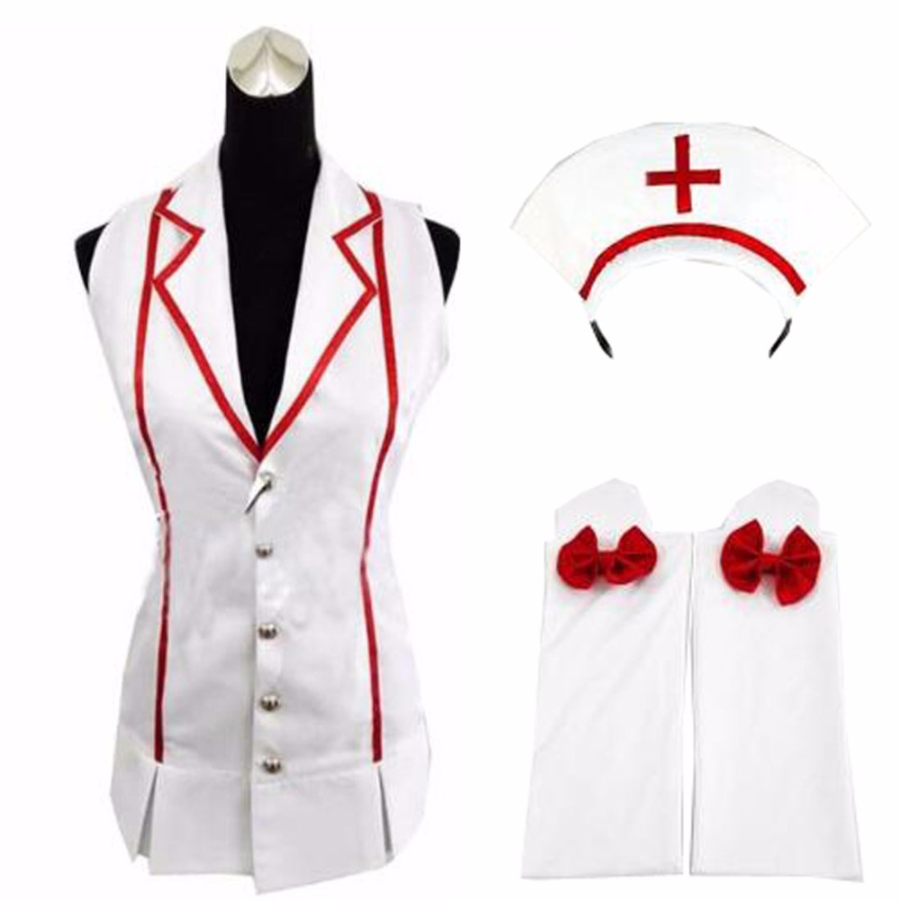 Anime Cosplay Nurse - 2025 Lol Akali Skin Nurse Halloween