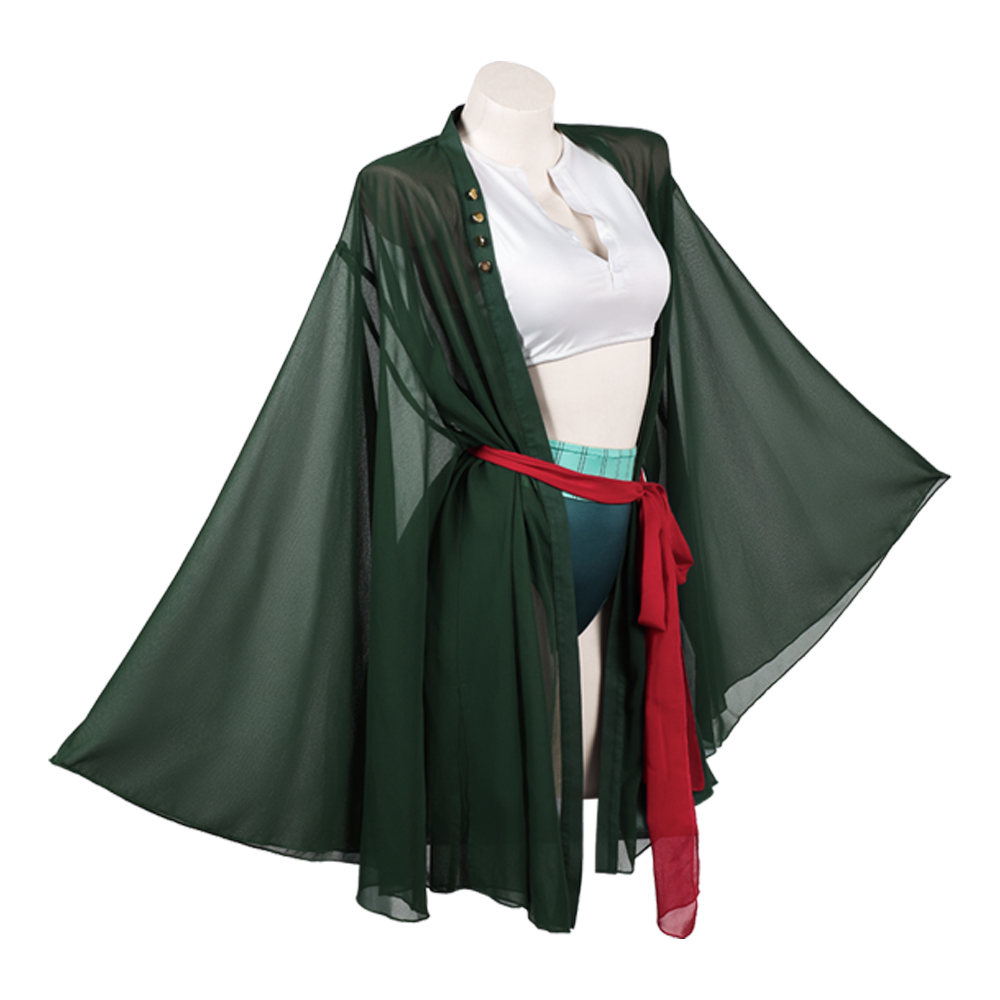 Roronoa Cosplay Zoro Female Co - Anime Zoro Cosplay Female 评论和价格