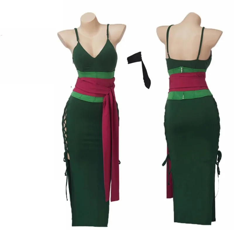 Anime Wano Country Roronoa Cos - Anime Zoro Cosplay Female 评论和价格