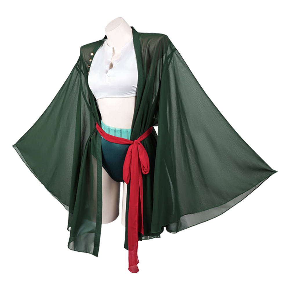 Pirate Lady Roronoa Of Zoro Sw - Anime Zoro Cosplay Female 评论和价格