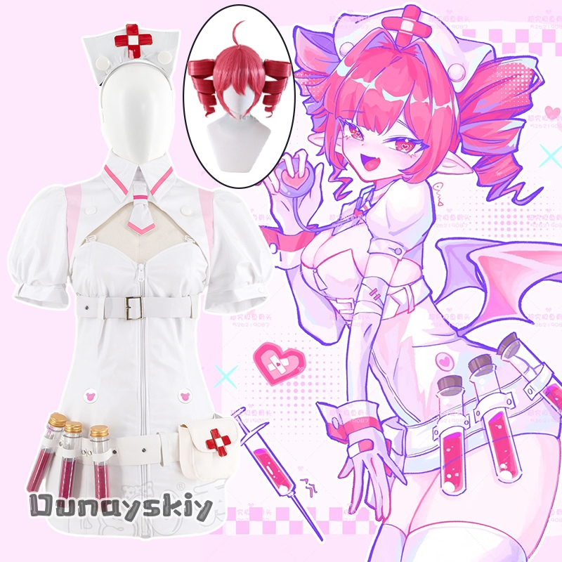 Buro Cosplay Costume Virtual I - Anime Cosplay Nurse 评论和价格