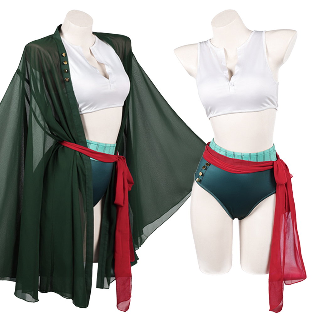 Fantasia Pirate Lady Roronoa O - Anime Zoro Cosplay Female 评论和价格
