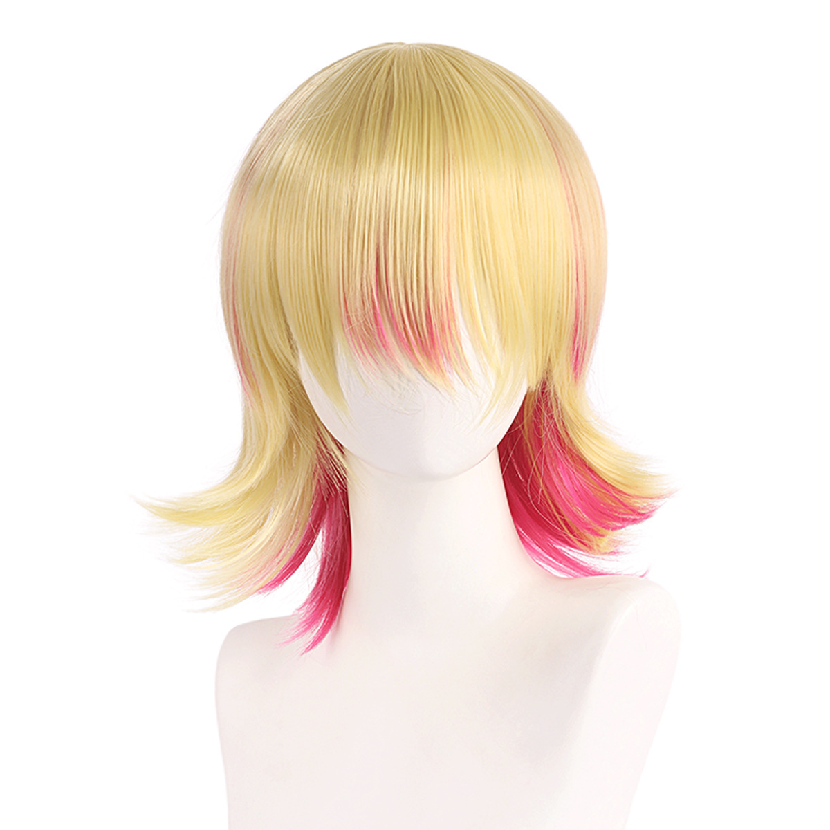 Synthetic Cosplay Wig Short Bl - Cosplay Duo Anime 评论和价格