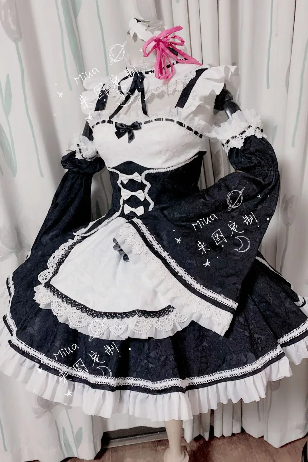 New Anime Maid Rem Cosplay Cos - Re Zero Rem Wig 评论和价格