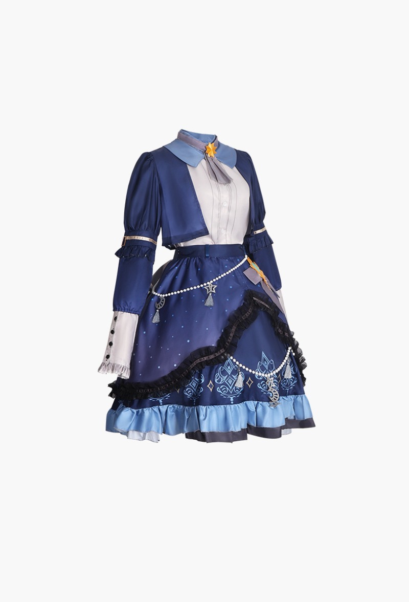 2025 PJSK Stars Colorful Dress - Cosplay Anime Women 评论和价格