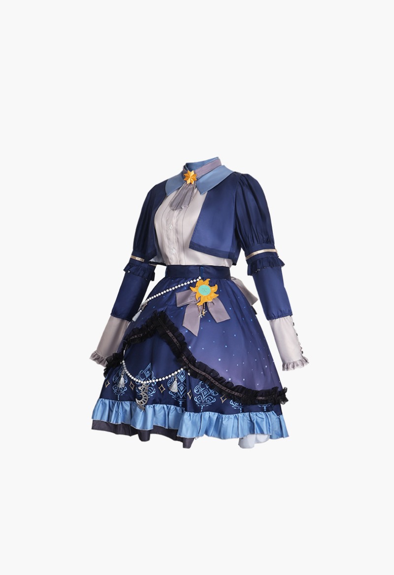 2025 PJSK Stars Colorful Dress - Cosplay Anime Women 评论和价格