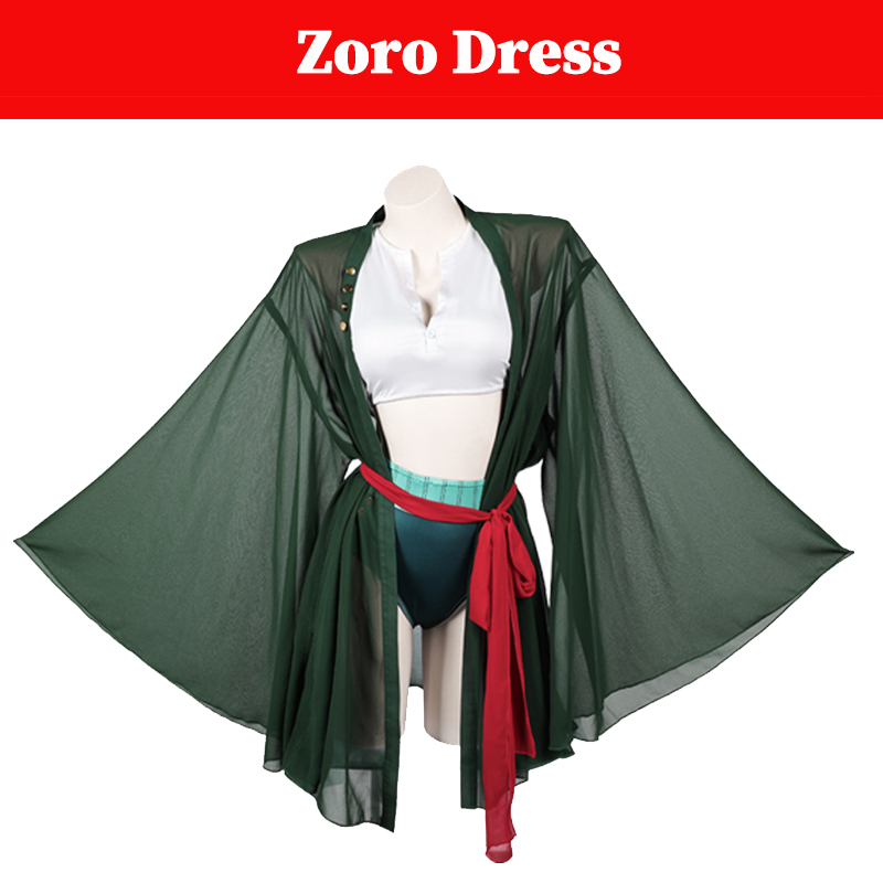 Women Pirate Roronoa Cosplay Z - Anime Zoro Cosplay Female 评论和价格