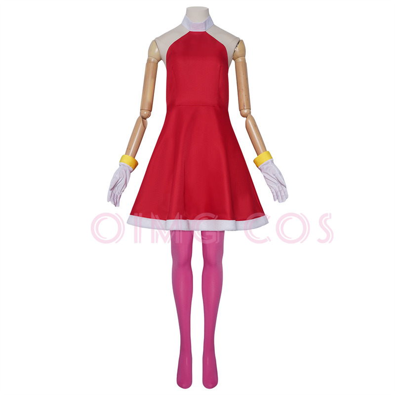Amy Rose Cosplay Costume Adult - Anime Cosplay Party 评论和价格