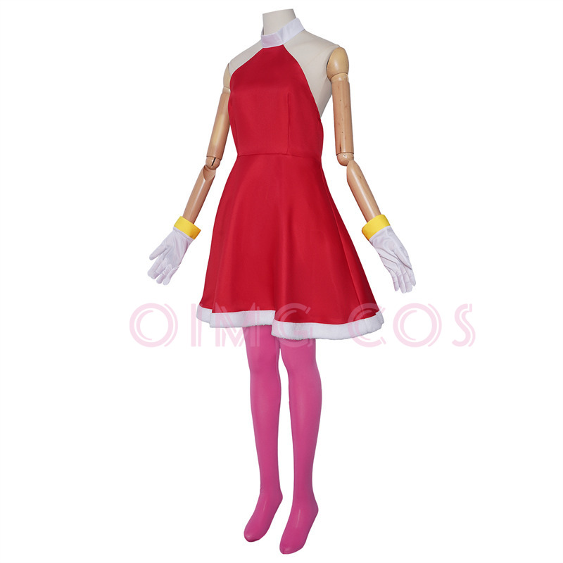 Amy Rose Cosplay Costume Adult - Anime Cosplay Party 评论和价格