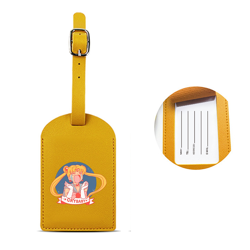 Sailor Moon Luggage Tag for Wo - Anime Cosplay Girl Name 评论和价格