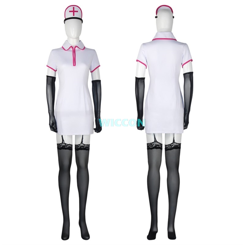 Anime Chainsow Man Cosplay Cos - Anime Cosplay Nurse 评论和价格