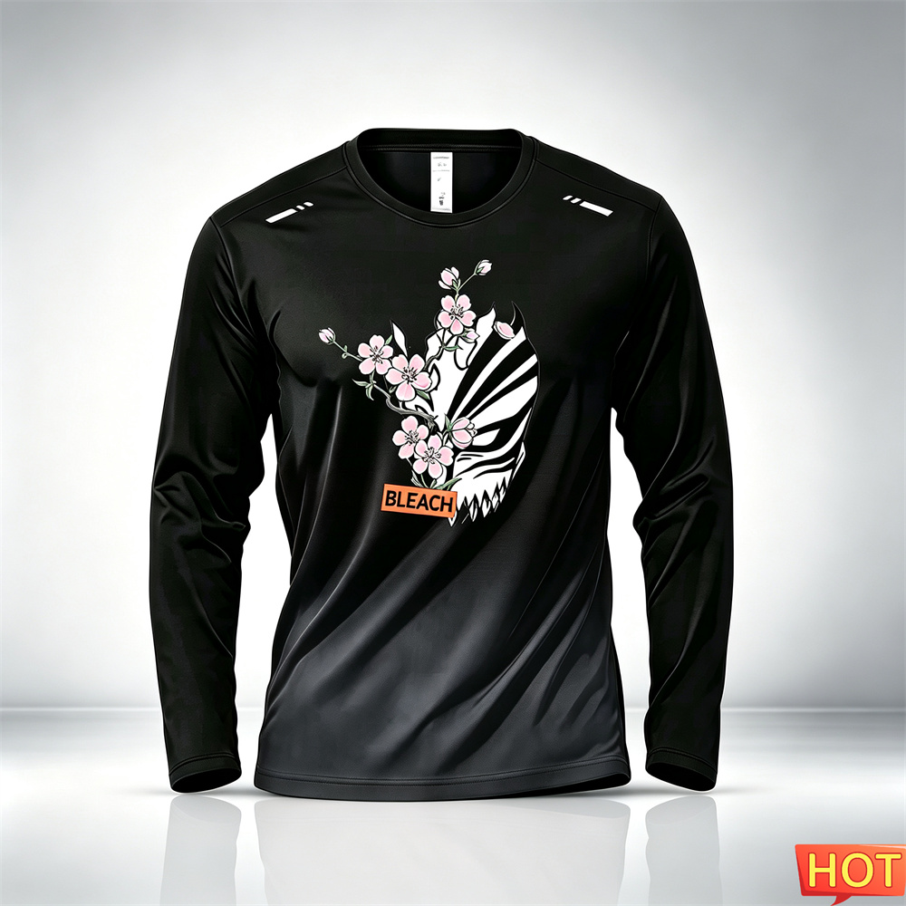 Anime Pattern Men's Long Sleev - Anime & Cosplay Expo Acx 2025 评论和价格