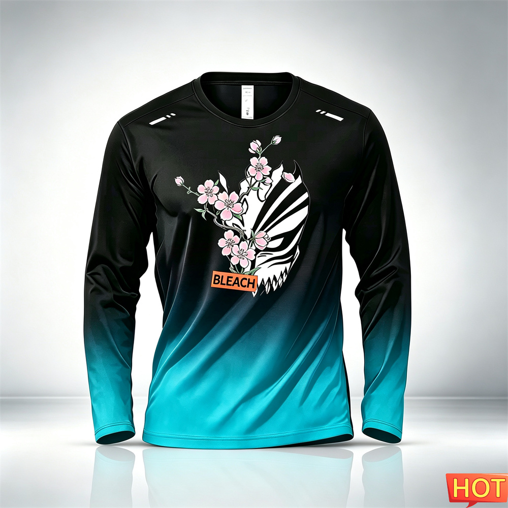 Anime Pattern Men's Long Sleev - Anime & Cosplay Expo Acx 2025 评论和价格