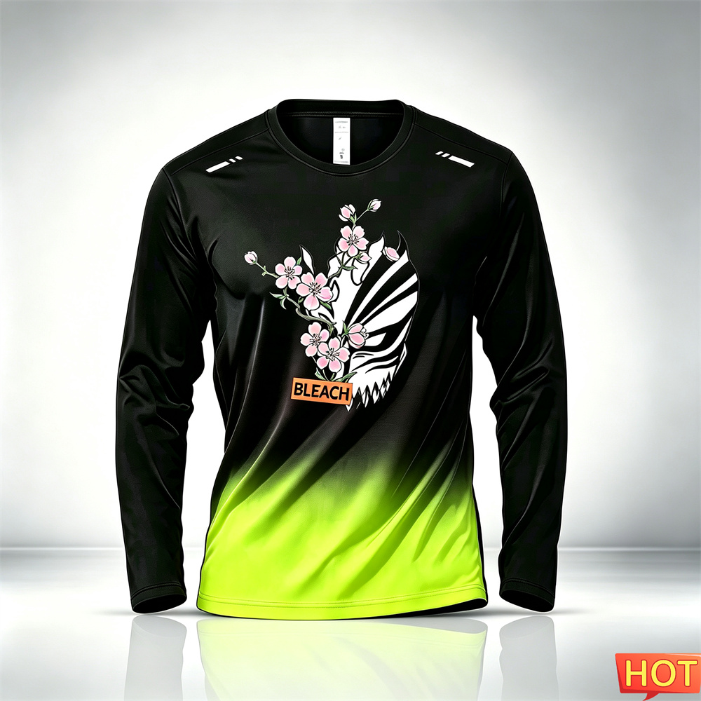 Anime Pattern Men's Long Sleev - Anime & Cosplay Expo Acx 2025 评论和价格
