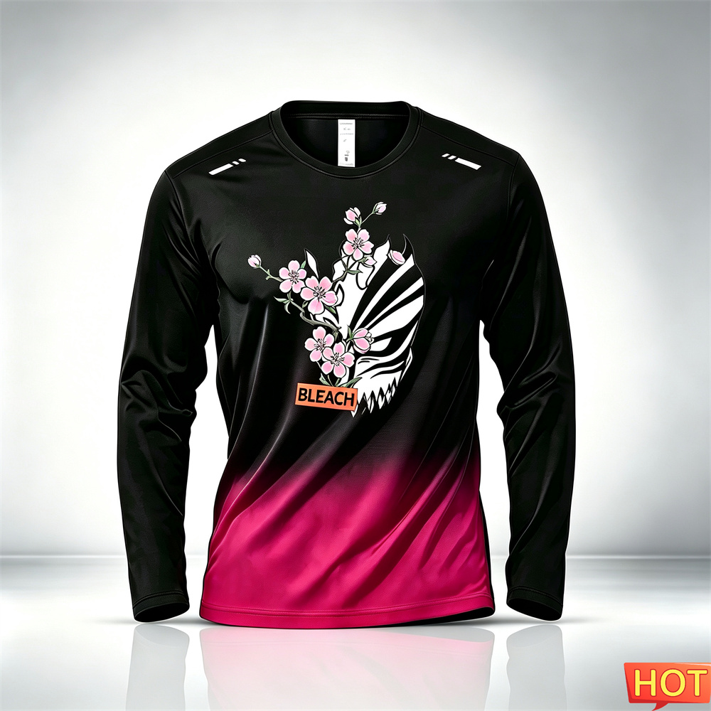 Anime Pattern Men's Long Sleev - Anime & Cosplay Expo Acx 2025 评论和价格