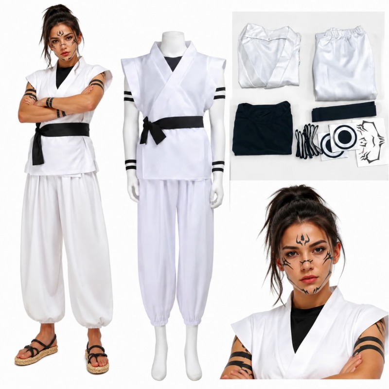 Ryomen Sukuna Cosplay Costume  - Jujutsu Kaisen Uniform 评论和价格