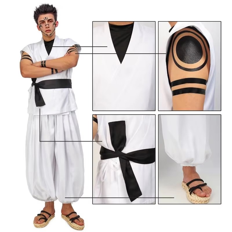 Ryomen Sukuna Cosplay Costume  - Jujutsu Kaisen Uniform 评论和价格