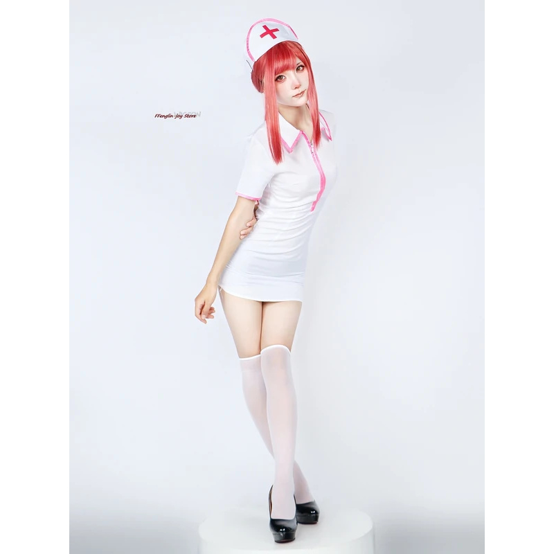 Nene 2025 Makima Anime Chainsa - Anime Cosplay Nurse 评论和价格