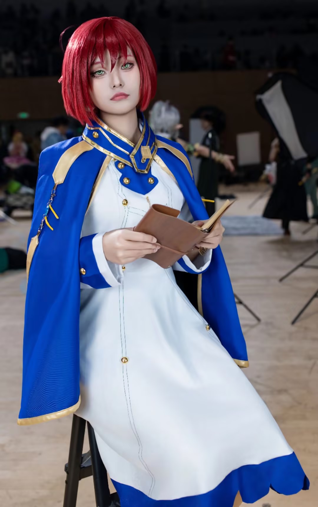 Shirayuki Cosplay Costumes Ani - Anime Cosplay Red Hair 评论和价格