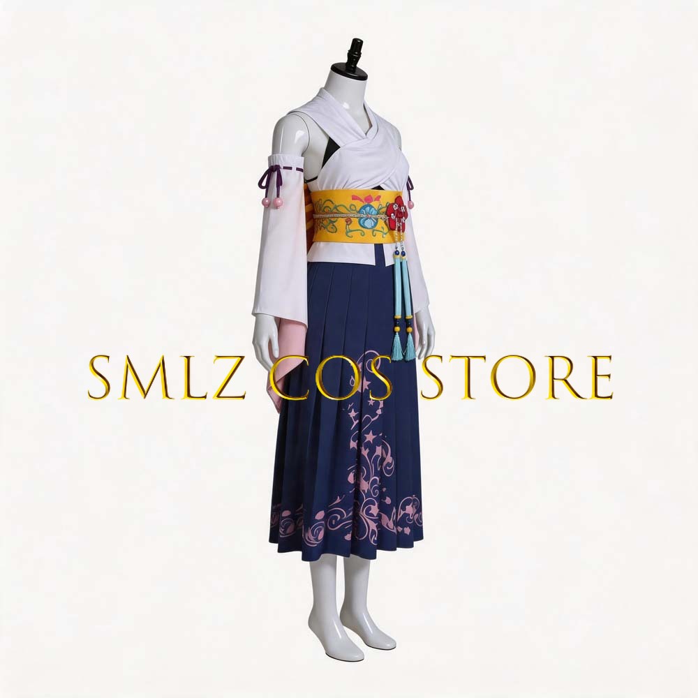 Smlz FFX Yuna Cosplay Anime FF - Anime Cosplay Party 评论和价格