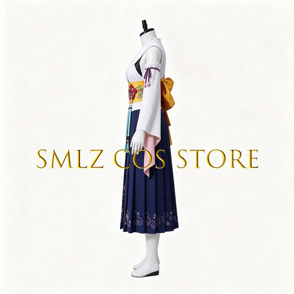 Smlz FFX Yuna Cosplay Anime FF - Anime Cosplay Party 评论和价格
