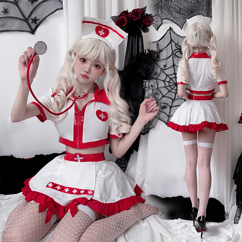 Women Nurse Cosplay Costume Re - Anime Cosplay Nurse 评论和价格