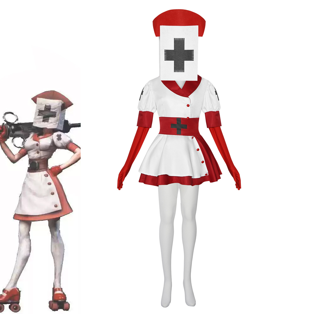 Game Dark Deception Reaper Nur - Anime Cosplay Nurse 评论和价格