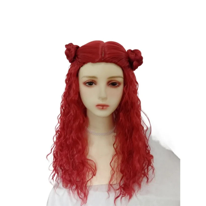 vivi 2025 Anime Descendants 4  - Anime Cosplay Red Hair 评论和价格
