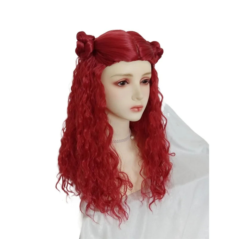vivi 2025 Anime Descendants 4  - Anime Cosplay Red Hair 评论和价格