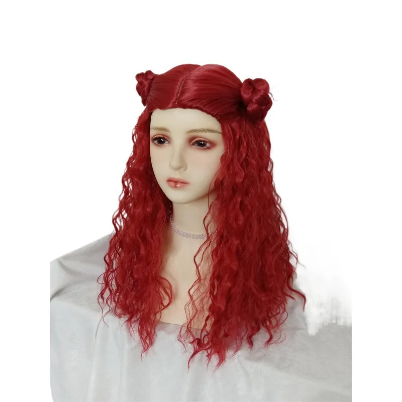 vivi 2025 Anime Descendants 4  - Anime Cosplay Red Hair 评论和价格