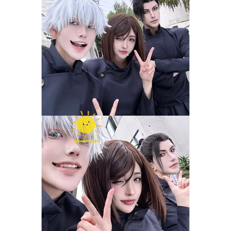 Anime Shoko Ieiri Cosplay Juju - Jujutsu Kaisen Uniform 评论和价格