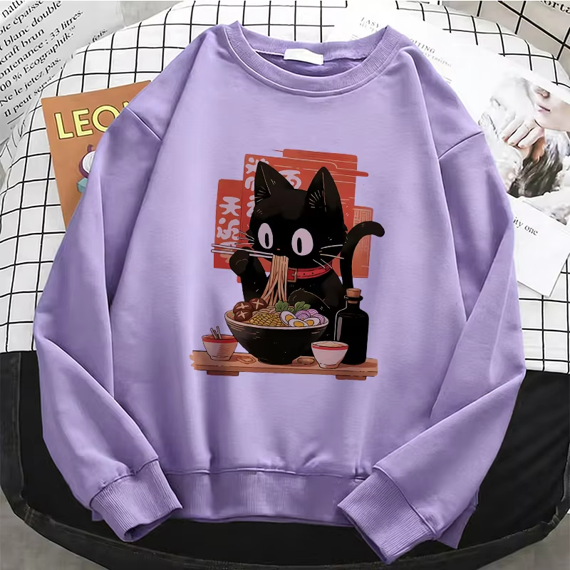 Funny Black Lamian Noodles Cat - Anime & Cosplay Expo Acx 2025 评论和价格