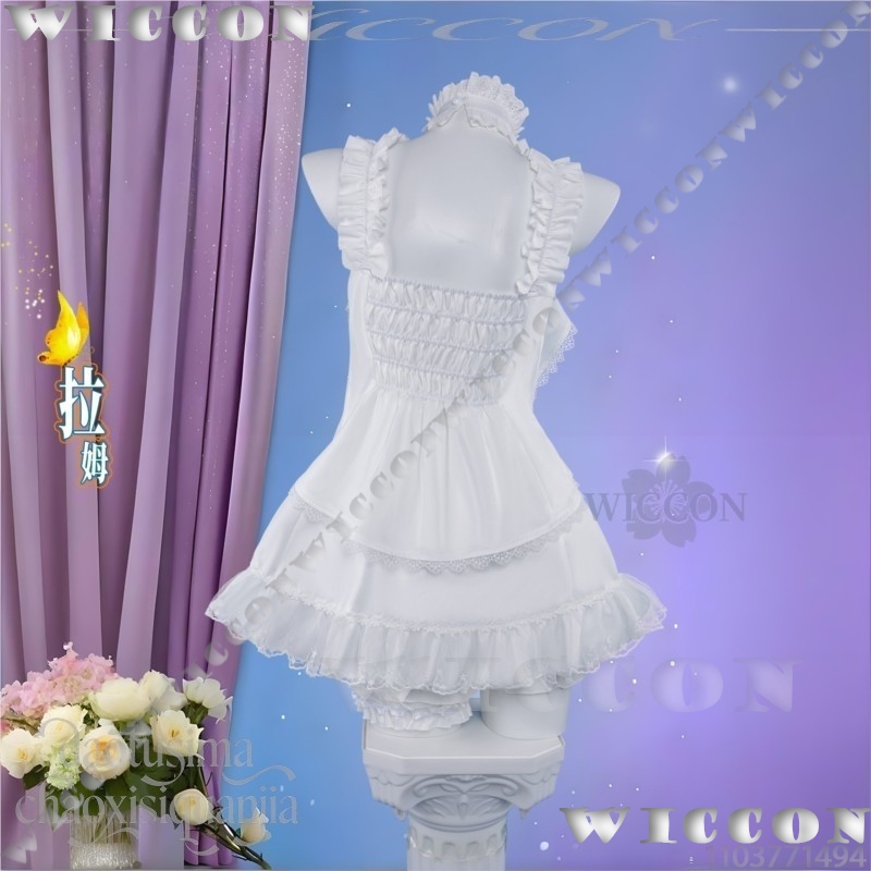 Ram Rem Sweet Angel Pure White - Re Zero Rem Wig 评论和价格