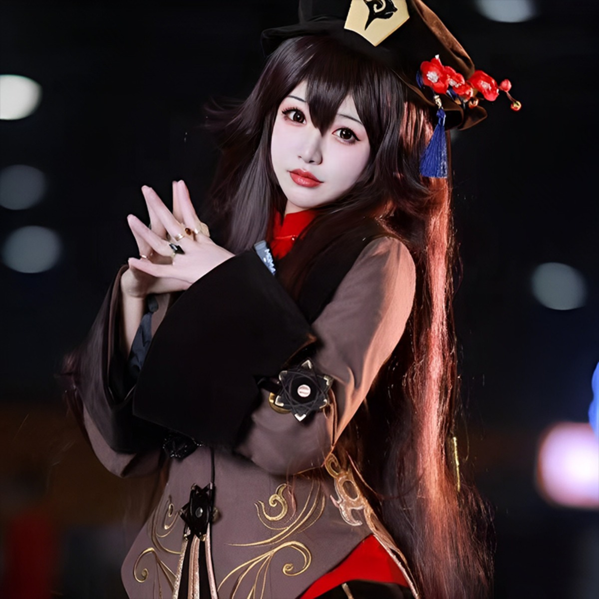 Genshin Impact Hu Tao Cosplay  - Cosplay Duo Anime 评论和价格