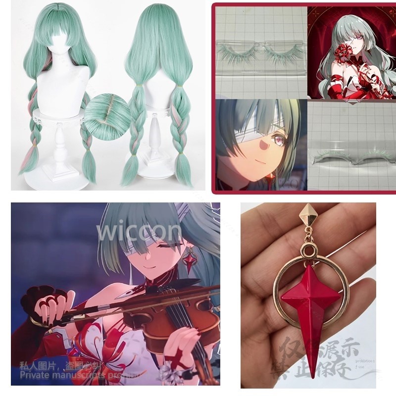 Anime Phrolova Cosplay Wig Gre - Anime Cosplay Party 评论和价格