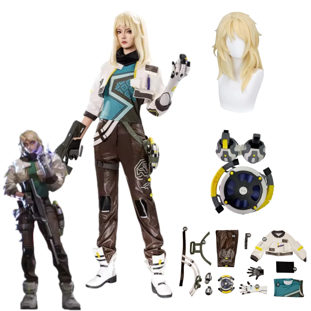 Deadlock Cosplay Costume Props - Anime Cosplay Party 评论和价格