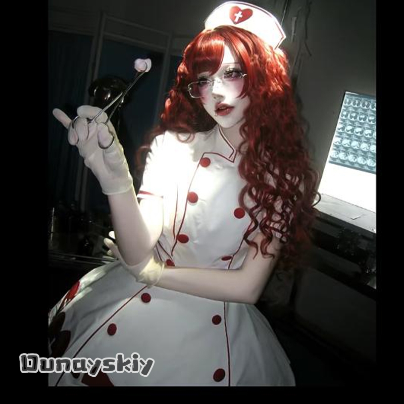 OHaYo%Bloody Nurse Fanart Hall - Anime Cosplay Nurse 评论和价格