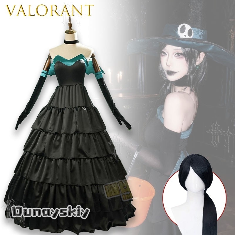 CR6.23*Valorant Halloween Sage - Anime Cosplay Nurse 评论和价格