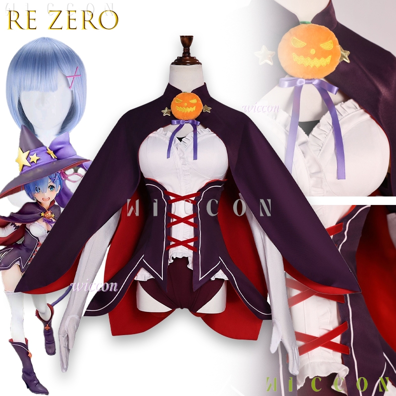 Halloween Adults Cos Re life I - Re Zero Rem Wig 评论和价格