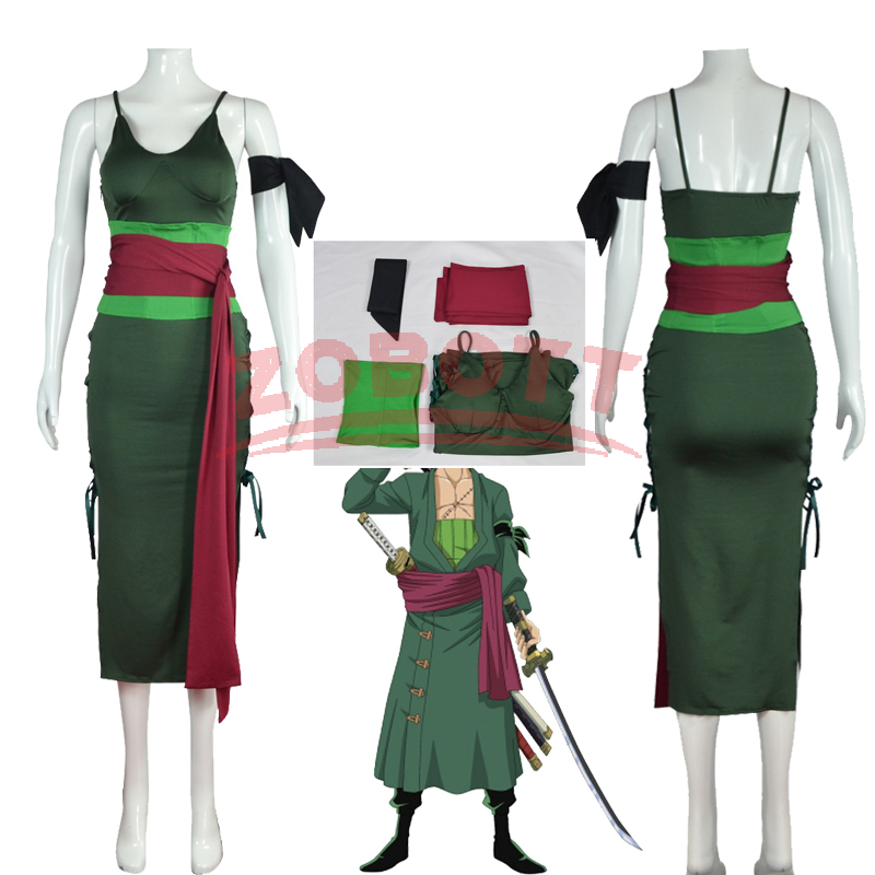 Anime Roronoa Zoro Cosplay Cos - Anime Zoro Cosplay Female 评论和价格