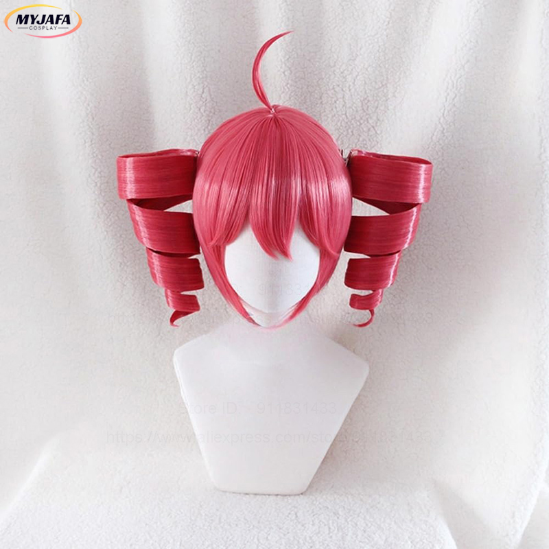 Anime Kasane Teto Cosplay Wig  - Anime Cosplay Red Hair 评论和价格