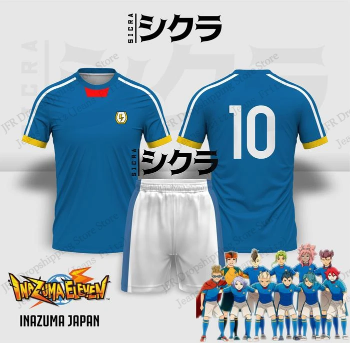 Jersey Set Jersey Inazuma Elev - Anime & Cosplay Expo Acx 2025 评论和价格
