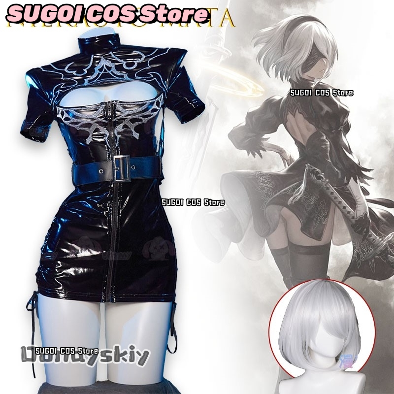 SUGOI@NieRut omata 2B Gothic N - Anime Cosplay Nurse 评论和价格