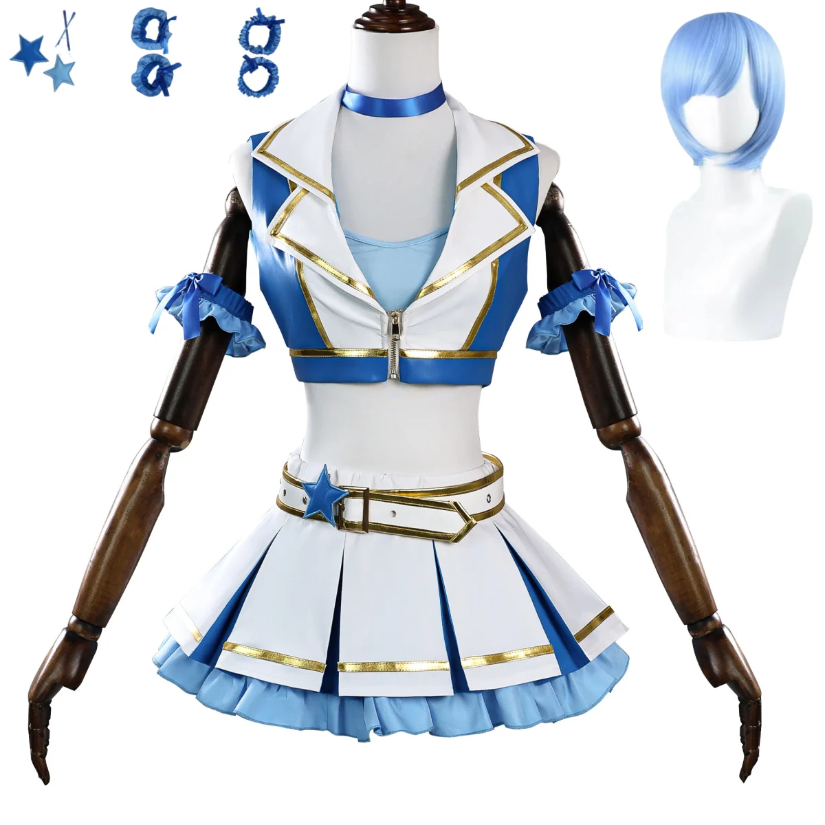 Anime Re:Life in A Different W - Re Zero Rem Wig 评论和价格