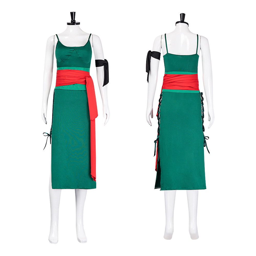 Rule 63 Cosplay Costume: Femal - Anime Zoro Cosplay Female 评论和价格