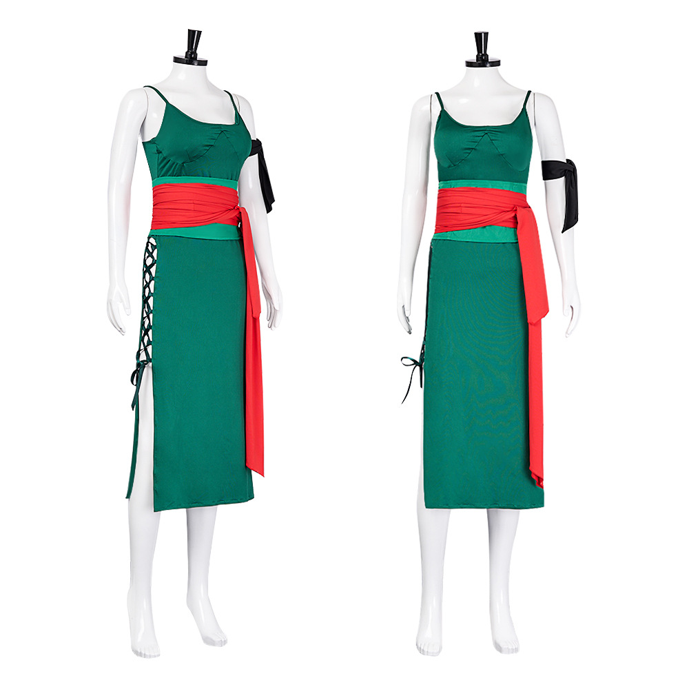 Rule 63 Cosplay Costume: Femal - Anime Zoro Cosplay Female 评论和价格